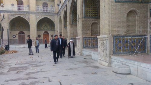 حضور احمدی نژاد و جنتی در مراسم ترحیم