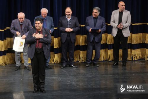 سالار عقیلی در اختتامیه سی و سومین جشنواره موسیقی فجر اختتامیه جشنواره موسیقی فجر