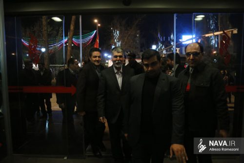 وزیر در اختتامیه سی و سومین جشنواره موسیقی فجر اختتامیه جشنواره موسیقی فجر