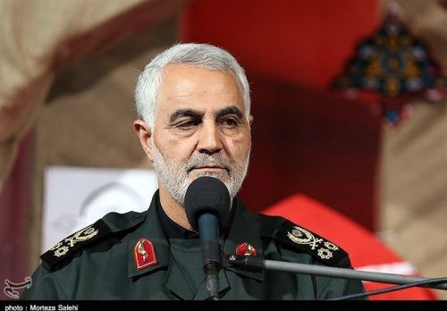 واکنش سلیمانی به آتش‌زدن پرچم 