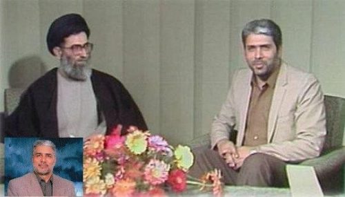 قاسم افشار گوینده اخبار