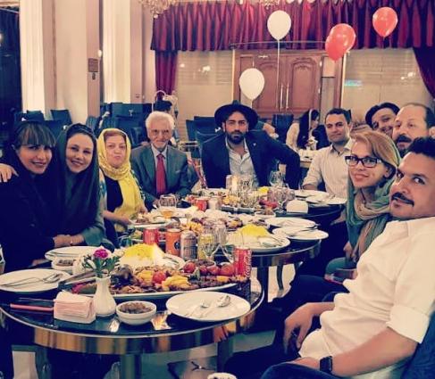 جشن تولد مادر بهنوش بختیاری