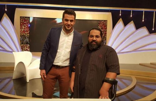 رضا صادقی در برنامه فرمول یک
