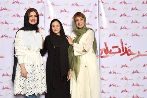 نگار عابدی و دخترش