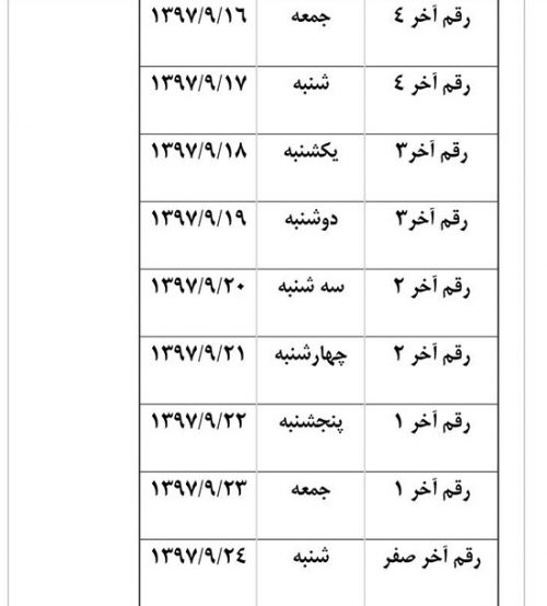 کارت سوخت المثنی