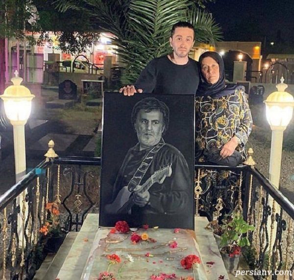 عکس همسر و پسر حبیب محبیان