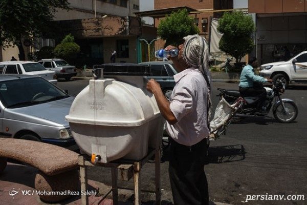 گرمای شدید اهواز