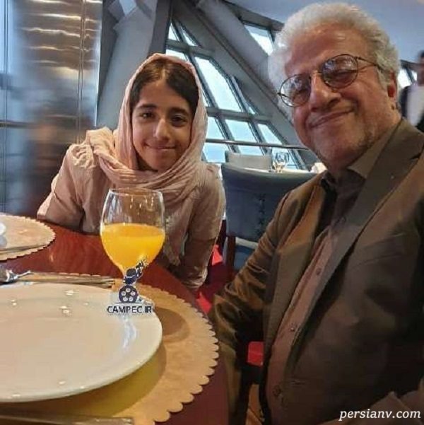 علیرضا خمسه و دخترش