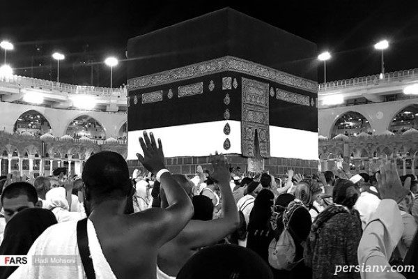 طواف کعبه توسط حجاج حال و هوای حجاج