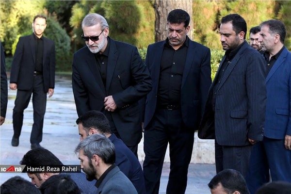 لاریجانی در مراسم عزاداری محرم