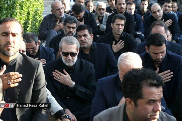 لاریجانی در مراسم عزاداری محرم