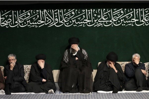 مراسم عزاداری با حضور رهبر