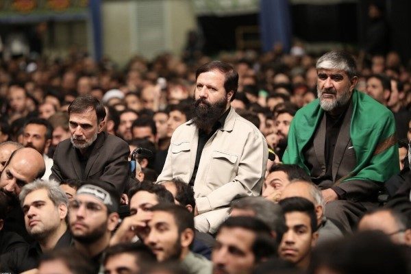 مراسم عزاداری با حضور رهبر