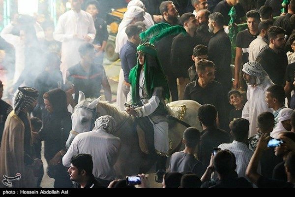 مراسم نمادین عروسی حضرت قاسم