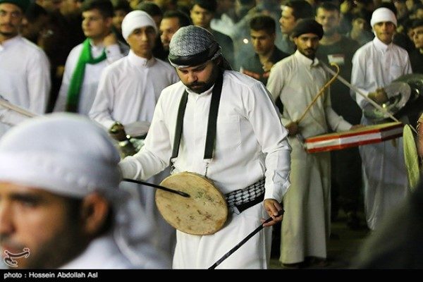 مراسم نمادین عروسی حضرت قاسم