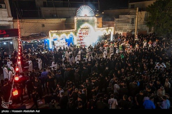 مراسم نمادین عروسی حضرت قاسم
