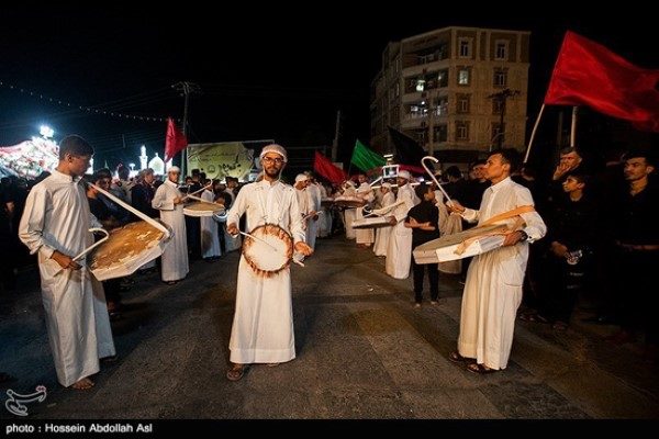 مراسم نمادین عروسی حضرت قاسم