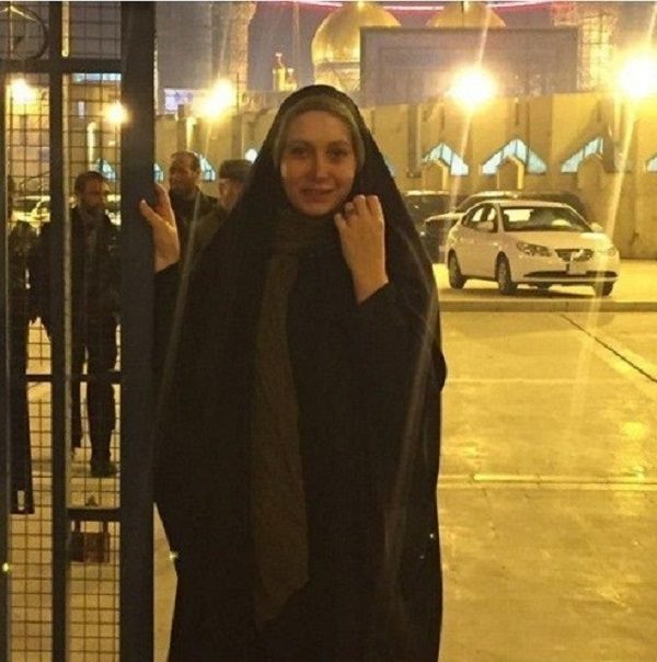 فریبا نادری در کربلا