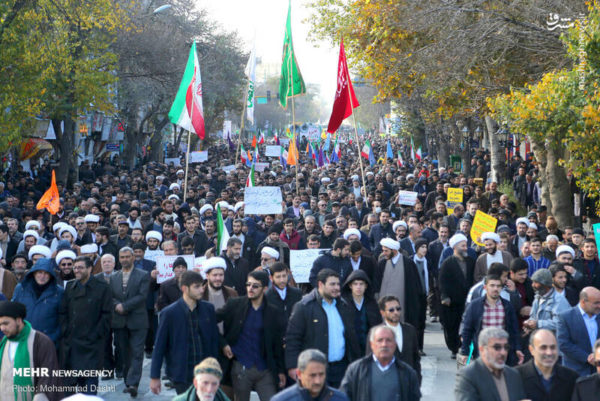 راهپیمایی محکومیت اغتشاشات