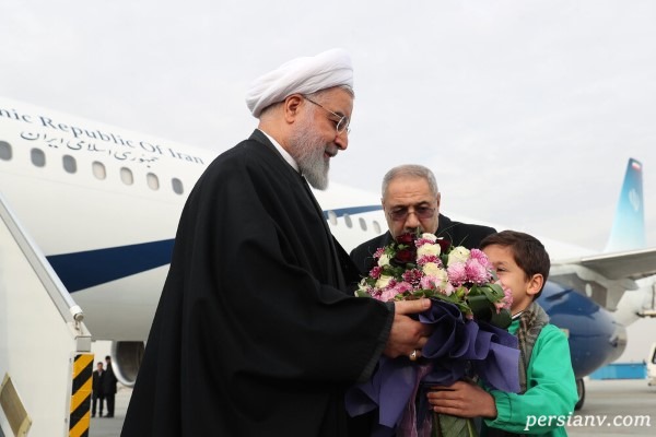 سفر حسن روحانی به تبریز