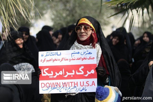 معترضین گرانی بنزین