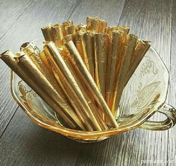 سیگار با روکش طلا
