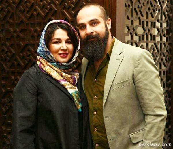 شهره سلطانی در کنار همسرش