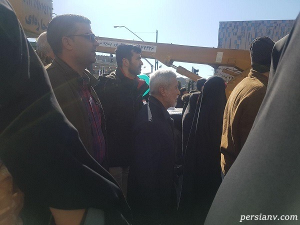 چهره‌ ها در راهپیمایی ۲۲ بهمن 