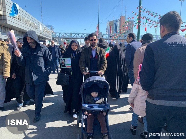 چهره‌ ها در راهپیمایی ۲۲ بهمن 