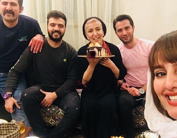 پانته آ بهرام در روز تولدش