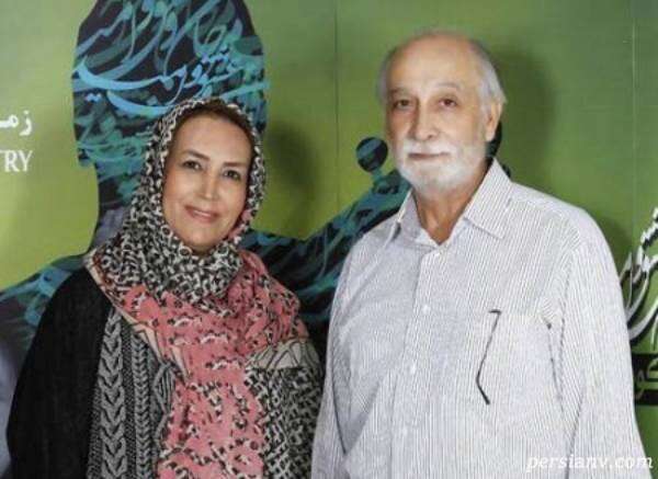 محمود پاک نیت و همسرش