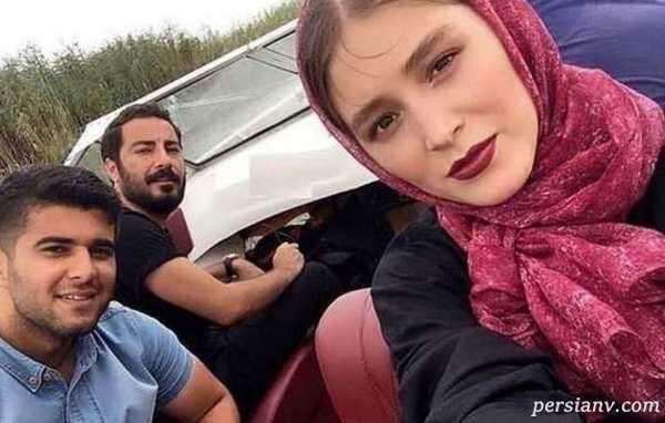 پوشش عجیب فرشته حسینی