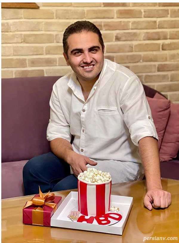 چهره جدید سعید کریمی بازیگر بچه مهندس 3 به مناسبت یلدا