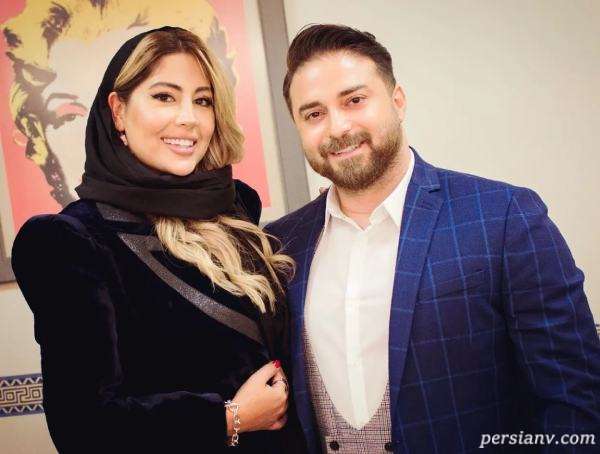 پریا پرتوی فرد و همسرش