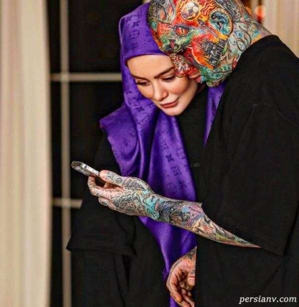 رابطه سحر قریشی با تتلو