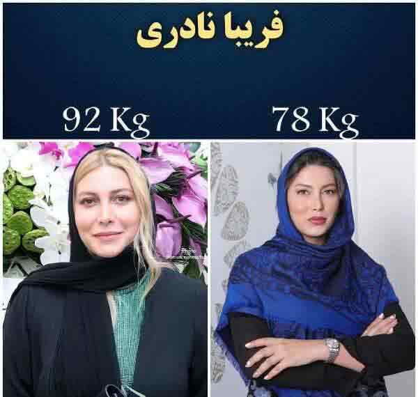 لاغر شدن فریبا نادری بازیگر ستایش دلیل لاغر شدن فریبا نادری