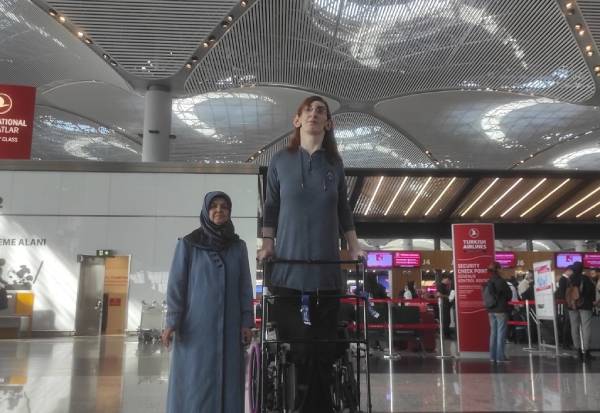 قد بلندترین زن جهان