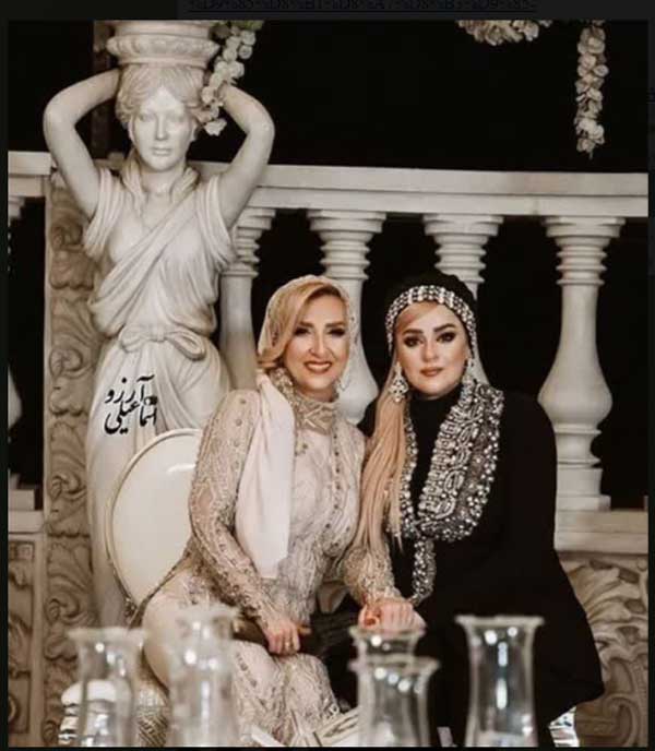 بازیگر مشهور در عروسی خواهر نعیمه نظام دوست