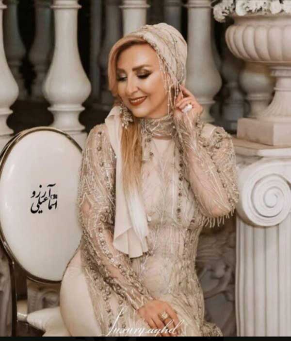  میکاپ مرجانه گلچین در یک مراسم عروسی