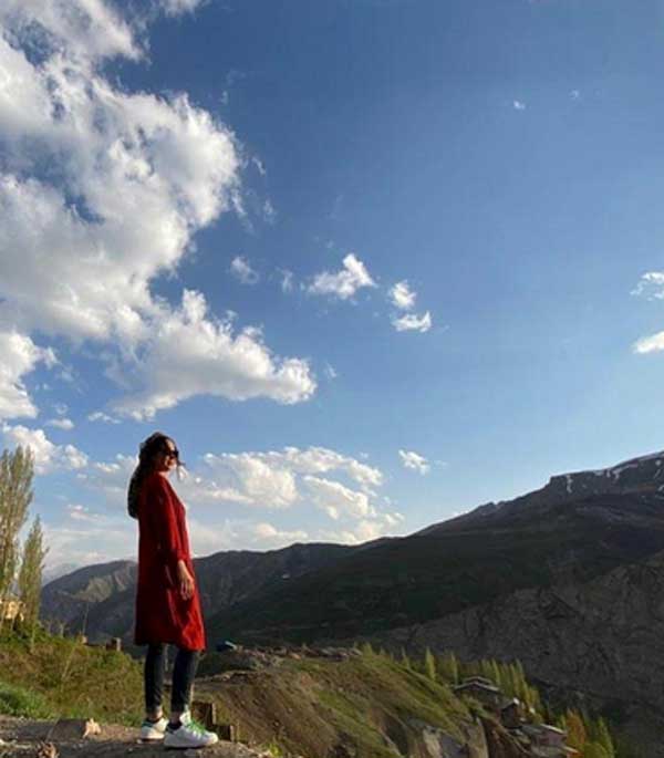 تولد آنا نعمتی در طبیعت