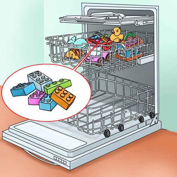 اسباب بازی های پلاستیکی و لگو