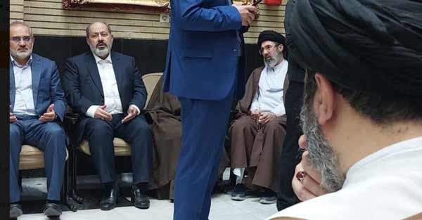 مراسم ترحیم برادر وحید حقانیان