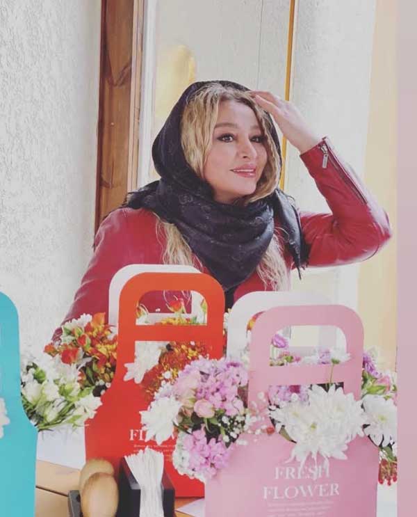 بازیگر نقش اشرف در سریال نیسان ابی 2 با چهره ای متفاوت