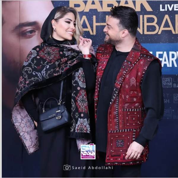 عکسهای بابک جهانبخش و همسرش