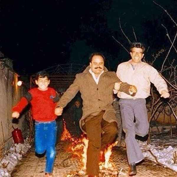 محمدرضا شجریان در چهارشنبه سوری