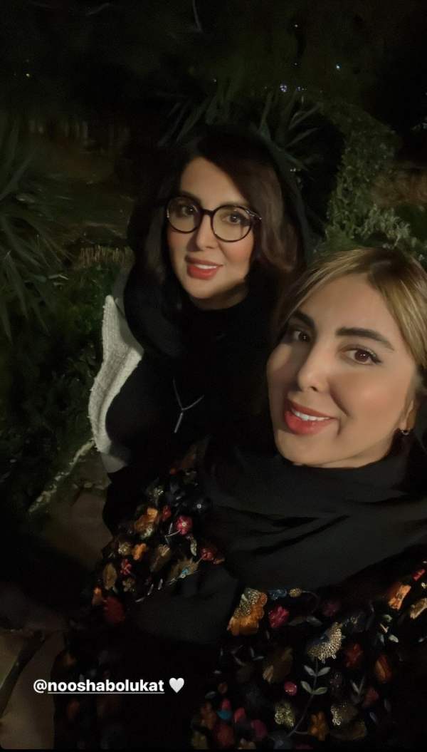 عکس لیلا بلوکات و خواهرش