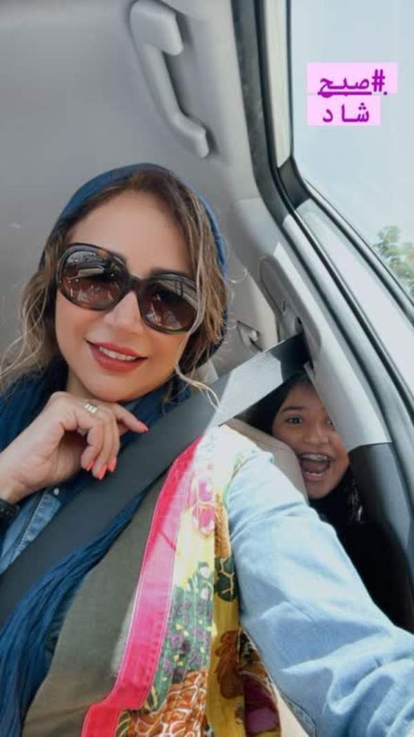 چهره دختر شبنم قلی خانی