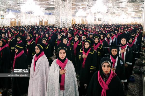 جشن فارغ التحصیلی دانشجویان