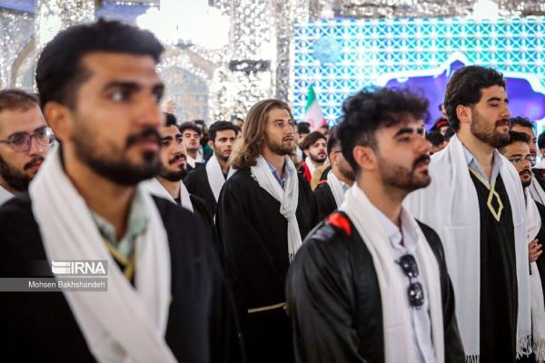 جشن فارغ التحصیلی دانشجویان