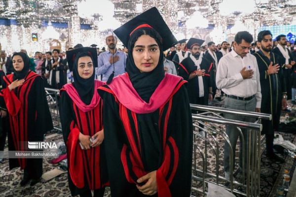 جشن فارغ التحصیلی دانشجویان